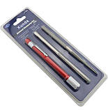 Точилка для ножів кишенькова алмазна комплект ручка для ножів, ножниць та гачків 2 стержні Червона, фото 2