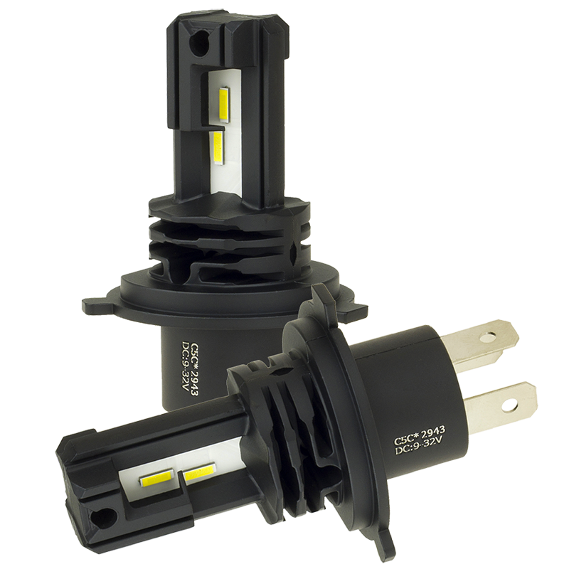 LED лампи автомобільні DriveX PA-01P H4 H/L 5000K LED 12W 9-32V, фото 1