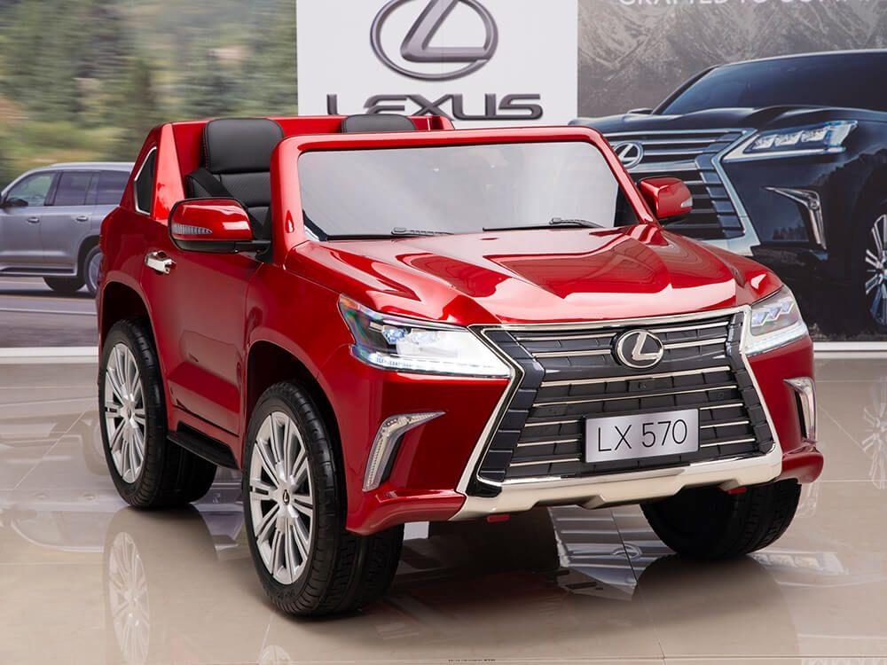 Дитячий електромобіль Lexus LX 570 M 3906EBLRS-3 (4x35W, 2x12V14AH)