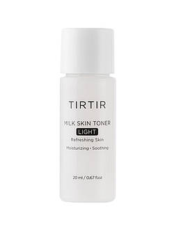 Полегшений тонер із молочними протеїнами Tirtir Milk Skin Toner Light мініатюра 20 мл