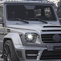 Плакат "Мерседес Гелендваген, Гелік, Mercedes-Benz Gelandewagen, G-Wagen", 43×60см, фото 3