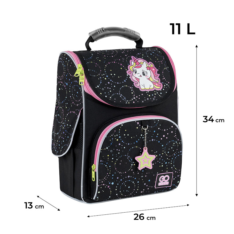 Рюкзак GoPack Education каркасний GO25-5001S-4 Magical Unicorn