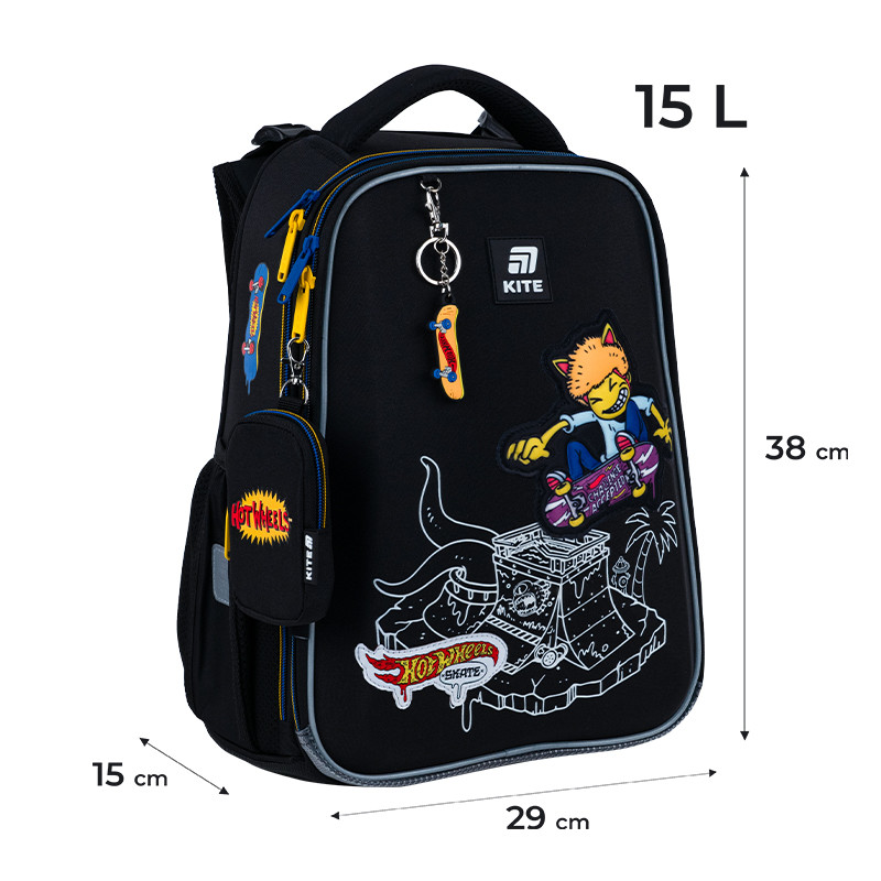 Рюкзак Kite Education каркасний HW25-531M Hot Wheels