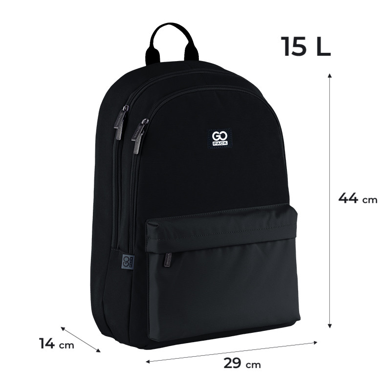 Рюкзак GoPack Education Teens GO25-140L-3 чорний