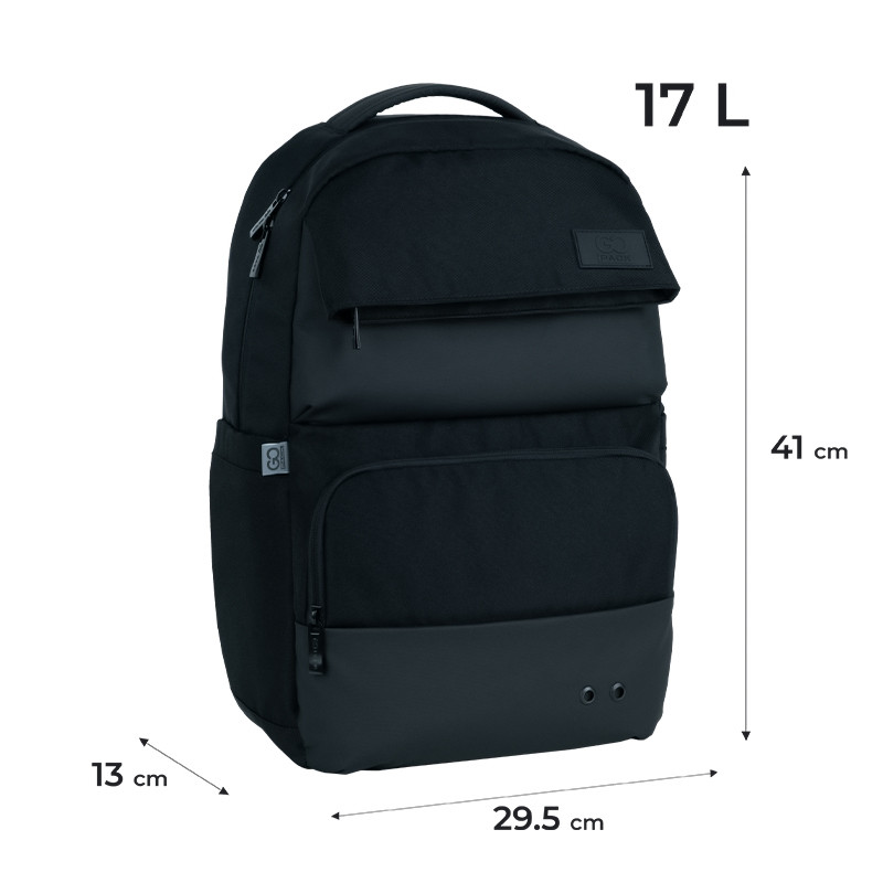 Рюкзак GoPack Education Teens GO25-187L чорний