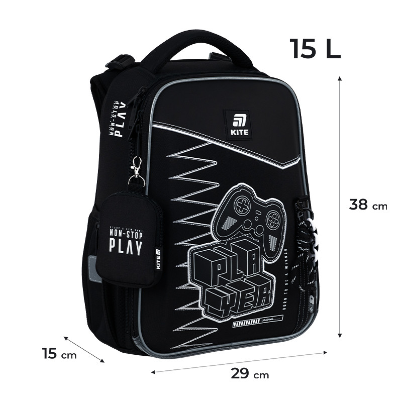 Рюкзак Kite Education каркасний K25-531M-3 Player