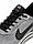 Чоловічі текстильні кросівки NIKE Air Zoom Street Grey Black, кеди Найк текстиль сірі. Чоловіче взуття, фото 6