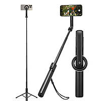 Штатив (Трипод) Spigen S580W Bluetooth Selfie Stick Long Tripod with MagSafe (1.2 м), Black (AMP07659)