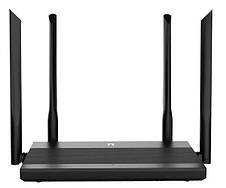 Маршрутизатор Netis N3 AC1200 двохдіапазонний Wi-Fi роутер швидкість до 1200Мбіт/с, 3x GE LAN, 1x GE WAN Чорний, фото 3