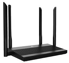 Маршрутизатор Netis N3 AC1200 двохдіапазонний Wi-Fi роутер швидкість до 1200Мбіт/с, 3x GE LAN, 1x GE WAN Чорний, фото 4