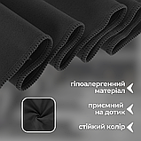 Рушник мікрофібра, спортивний рушник, рушник для спортзалу 50 x 30 см чорний (HP-50), фото 7