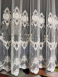 Тюль у зал. Тюль у вітальню. Красива сучасна тюль для залу, фото 4