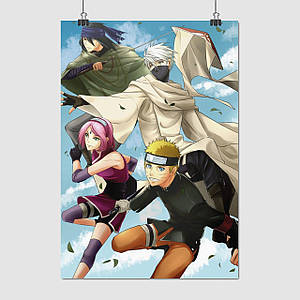 Плакат "Наруто, Naruto", 60×41см