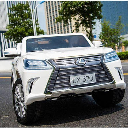 Дитячий електромобіль джип Lexus LX 570 M 3906EBLR-1 (4x35W, 2x12V14Ah), фото 1