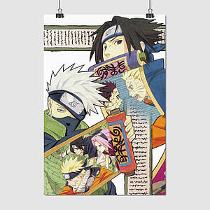 Плакат "Наруто, Naruto", 60×41см