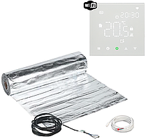 Алюмінієвий мат Mexell (1м2/150Вт) з терморегулятором Ecoset PWT 003 Wi-Fi