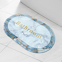 Вологопоглинаючий килимок мармур "Bathroom" 38*58CM*3MM (D) SW-00001569
