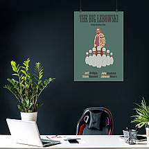 Плакат "Большой Лебовски, The Big Lebowski (1998)", 60×43см, фото 4