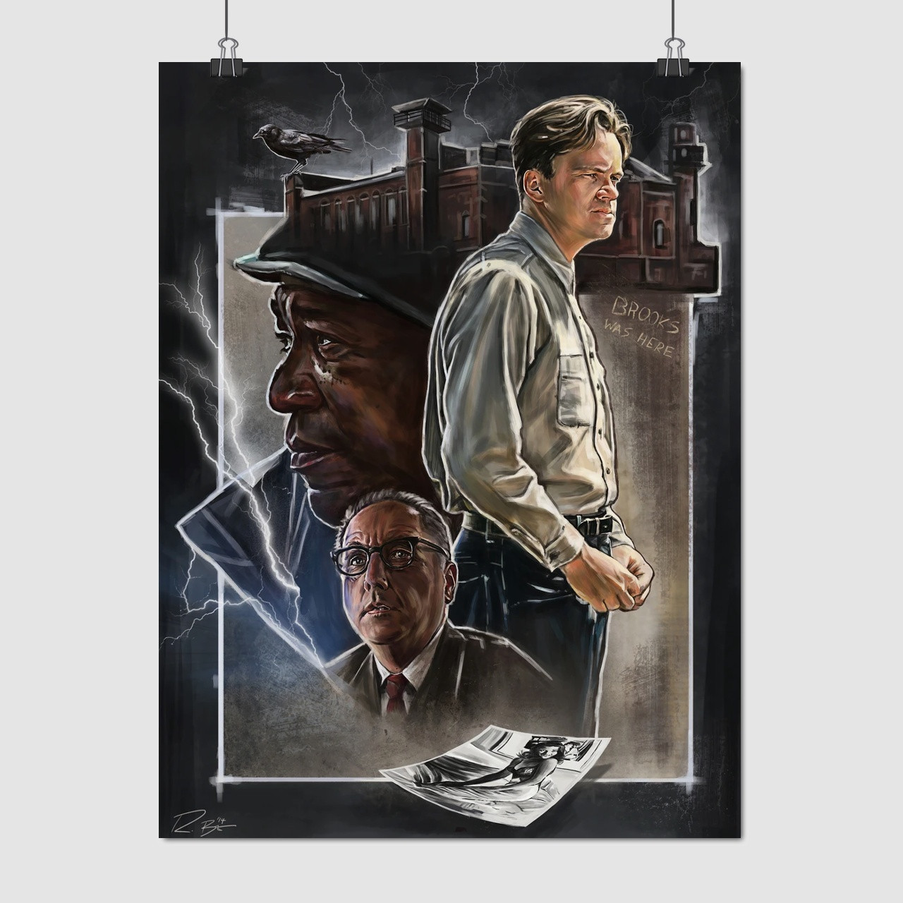 Плакат "Втеча з Шоушенка, The Shawshank Redemption (1994)", 60×45см
