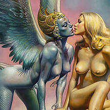 Плакат "Боріс Вальєхо, Валеджио, Siren Song", 60×43см, фото 2