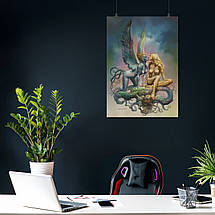 Плакат "Боріс Вальєхо, Валеджио, Siren Song", 60×43см, фото 3