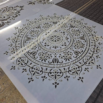 Виготовлення трафаретів для декору та розпису з пластику