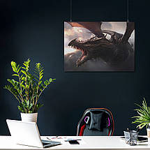 Плакат "Наїзник на драконі", 43×60см, фото 3