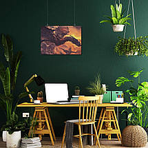 Плакат "Вершник на драконі, що летить у хмарах", 34×60см, фото 5