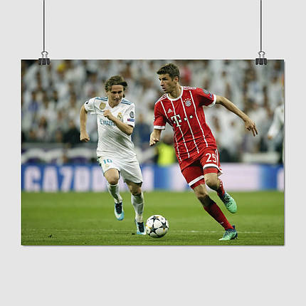 Плакат "Футболіст Томас Мюллер, Thomas Muller", 43×60см, фото 1