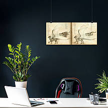 Плакат "Анатомія дракона", 26×60см, фото 3