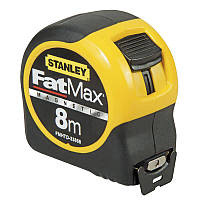 Рулетка измерительная FatMax Blade Armorдлиной 8 м, шириной 32 мм, магнитная STANLEY FMHT0-33868