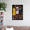 Плакат "Троє баскетболістів", 60×43см, фото 6
