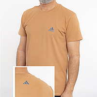 Чоловіча футболка Adidas GM-2503 (спинка) кемел