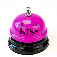 Дзвінок настільний KISS (фуксія)