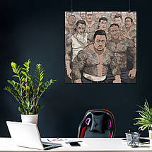 Плакат "Якудза, Yakuza (2005)", 60×60см, фото 3