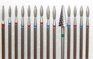 Алмазні фрези для манікюру