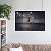 Плакат "Баскетболіст Майкл Джордан у стрибку, Michael Jordan", 40×60см, фото 6