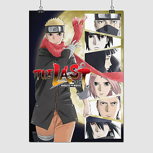 Плакат "Наруто: Останній фільм, The Last: Naruto the Movie (2014)", 60×43см