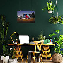 Плакат "Вантажівка Оптімус Прайм, WesternStar", 42×60см, фото 5