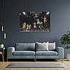 Плакат "Баскетболісти Lakers у стрибку біля кошика", 40×60см, фото 7