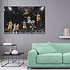 Плакат "Баскетболісти Lakers у стрибку біля кошика", 40×60см, фото 8