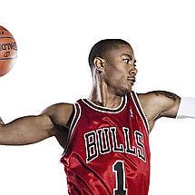 Плакат "Баскетболіст Bulls у стрибку з м'ячем", 43×60см, фото 2