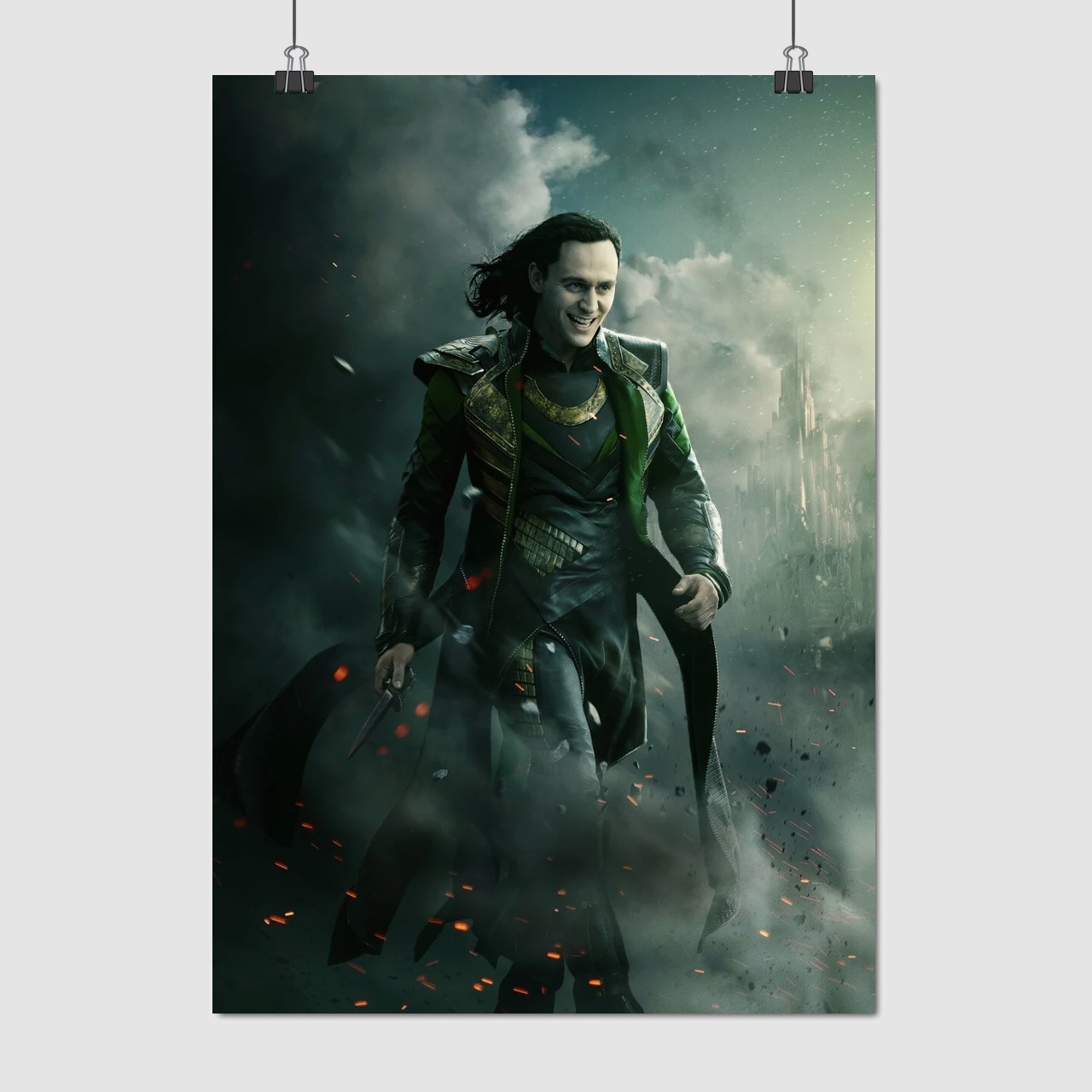 Плакат "Локі, Том Гіддлстон, Loki", 60×43см