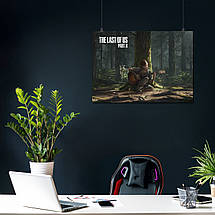 Плакат "Останні з нас 2, Еллі грає на гітарі, Last Of Us 2", 43×60см, фото 3