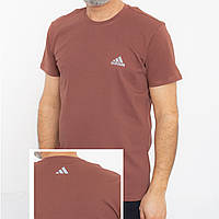Чоловіча футболка Adidas GM-2503 (спинка) теракот