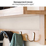 Вішалка для одягу Supretto настінна бамбукова  Supretto (92010001), фото 8