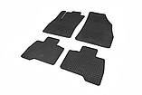 Гумові килимки (Polytep) 4 шт, легкий запах гуми для Peugeot Bipper, фото 4