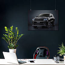 Плакат "Джип Гранд Чирокі, Jeep Grand Cherokee", 40×60см, фото 4