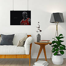 Плакат "Баскетболіст Майкл Джордан, Michael Jordan", 43×60см, фото 4