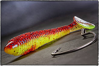 Силікон KEITECH SWING IMPACT FAT 2.8" (8 шт/уп) ea#15T Grape Chart Red FLK